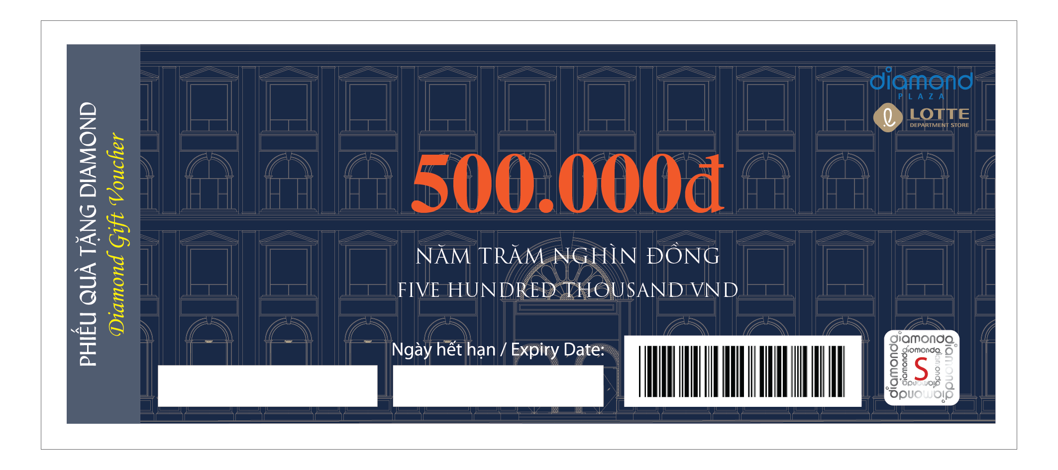 Diamond Gift Voucher 500.000 VND