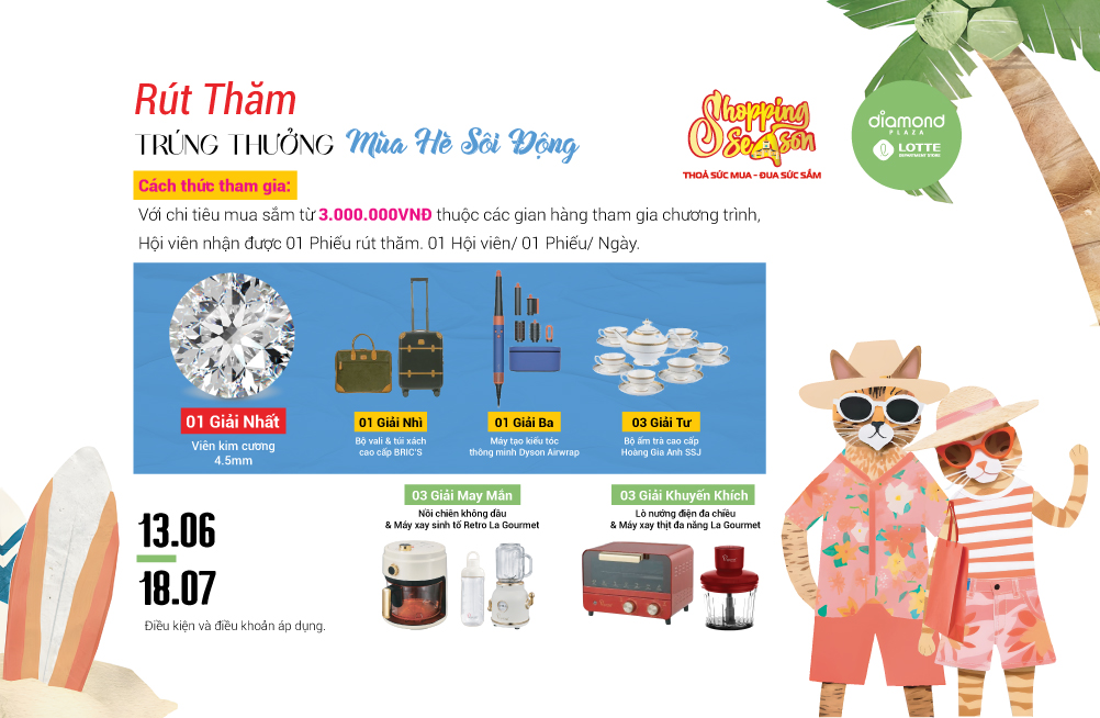 RÚT THĂM TRÚNG THƯỞNG MÙA HÈ SÔI ĐỘNG ĐÃ QUAY TRỞ LẠI