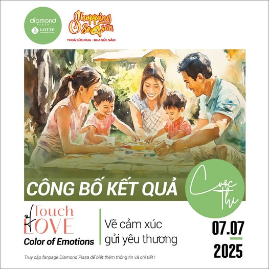 CÔNG BỐ KẾT QUẢ CUỘC THI VẼ CẢM XÚC - GỬI YÊU THƯƠNG