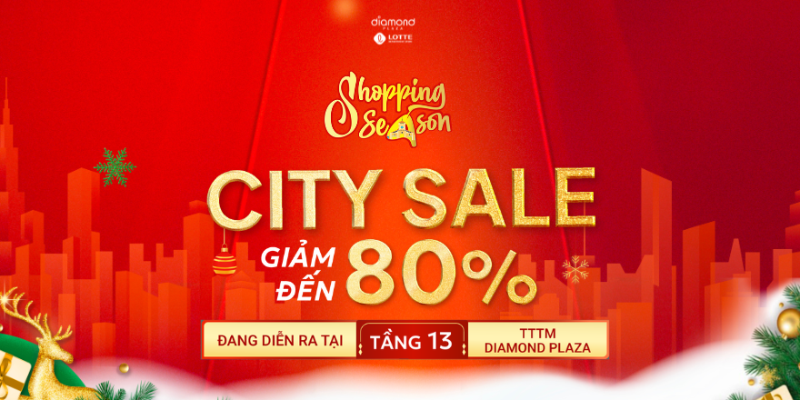 THE CITY SALE  IS BACK!