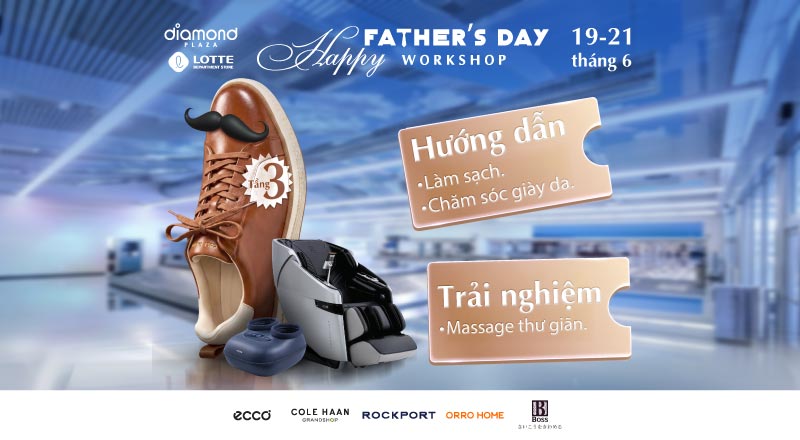 HAPPY FATHER'S DAY WORKSHOP